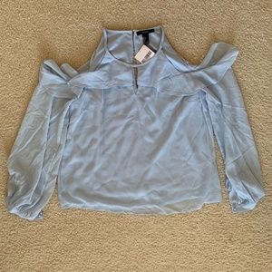 Forever 21 Cold Shoulder Top